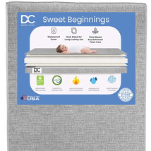 Delta Children Sweet Beginnings Mattress for Toddler Bed, Baby Crib or B... - £85.65 GBP