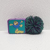 Vintage KOOSH Ball Pencil Sharpener 1997 Purple Green Retro 90s School - $11.87