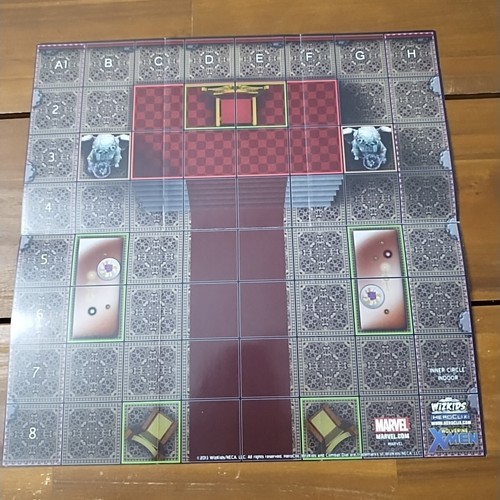 Marvel X-Men Rocket Launch Base / Inner Circle Heroclix Map - $6.92