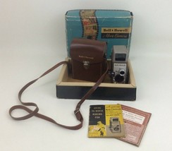 8MM Film Movie Camera 252 Bell Howell with Case Instructions Guide Box Vintage - £61.98 GBP