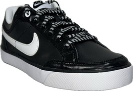 Nike Capri 3 Ltr(Gs) BLACK/WHITE Leather Shoes, 579951-009 - £39.95 GBP