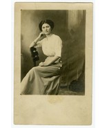 1910s Young Woman Exceptional RPPC Real Photograph CYKO Postcard - £19.51 GBP