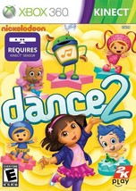 Nickelodeon Dance 2 Xbox 360 Kinect New! Dora Explorer, Just Family Fun Umizoomi - £15.56 GBP