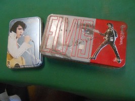 2 ELVIS PRESLEY Tin Boxes - $9.49