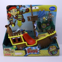 Jakes Musical Pirate Ship Bucky Jake &amp; the Never Land Pirates Fisher Pri... - $183.99