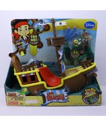 Jakes Musical Pirate Ship Bucky Jake & the Never Land Pirates Fisher Price RARE - $183.99