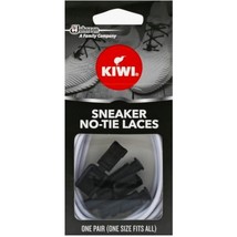 Kiwi No Tie Elastic Shoe Laces White One Size Fits All Sneakers Slip-On ... - $130.35 MXN