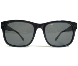 Zac Posen Sunglasses Hayworth BK Polished Black Square Frames with Gray Lenses - £32.93 GBP