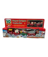 Vintage Santa Claus Christmas Train Figurines 5pc. Set, Rare (NO LIGHTS) - $16.83