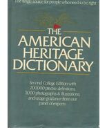 The American Heritage Dictionary: Second College Edition - $50.81 MXN