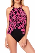 Magicsuit 6009320 Sketchy Aubrey Slimming One-Piece Swimsuit SZ 12US ($156) Pk/B - £58.42 GBP