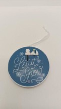 Snoopy “Let It Snow” Peanuts Hallmark Christmas Ornament New - £11.88 GBP