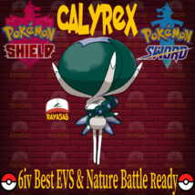 Pokemon Sword &amp; Shield ⭐️Calyrex⭐️ Legendary 6IV Best EVs &amp; Nature Battle Ready - $2.50