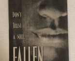 1999 Fallen Print Ad Tv Guide Denzel Washington John Goodman TPA21 - $5.93