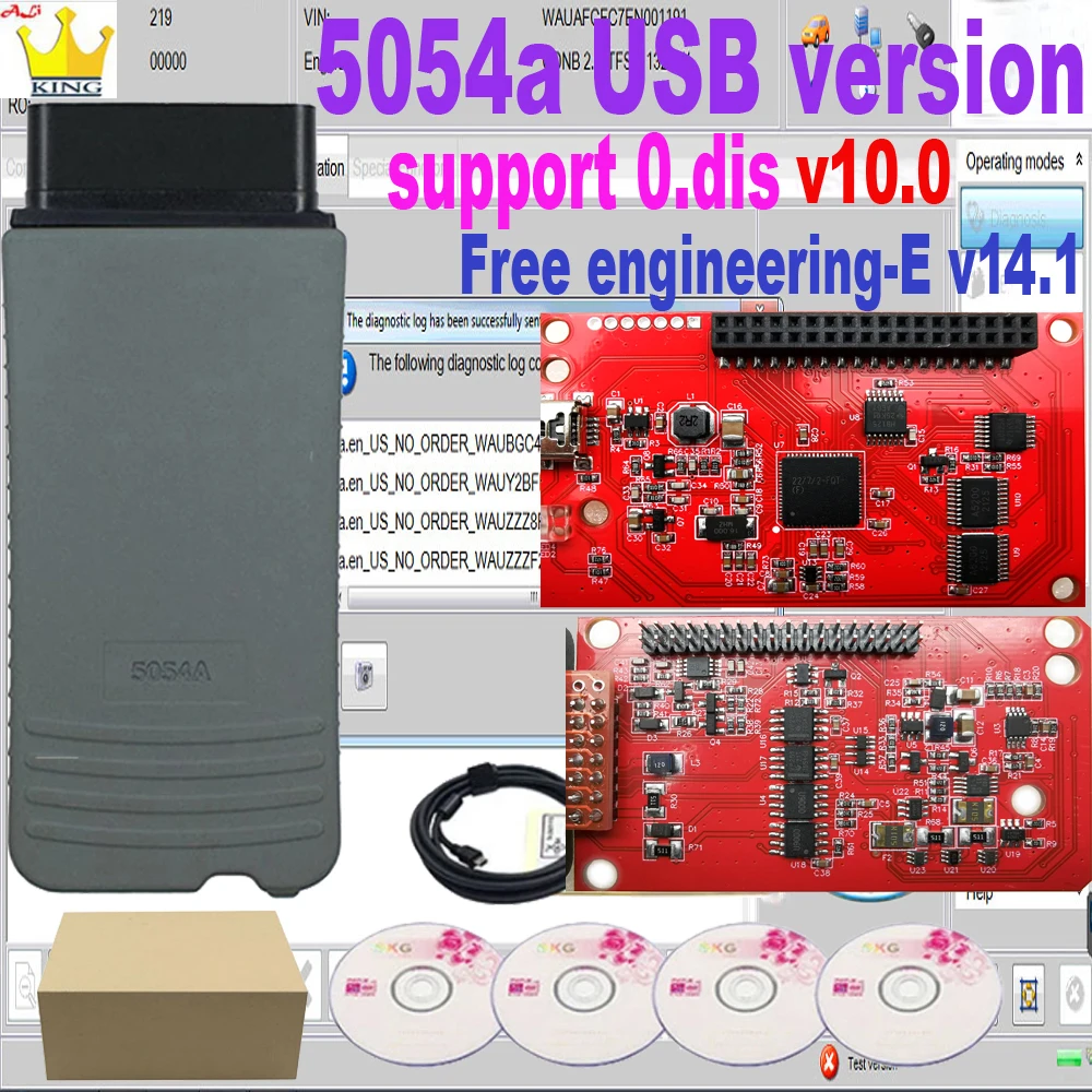 V5054A USB Version Support OD v10.0 1S Free Engineering-E V14.1 v6154 OKI scanne - £110.07 GBP