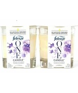(2) Febreze One Double-Wick Soy Candle Air Freshener Lavender &amp; Eucalypt... - £19.60 GBP