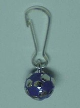 Soccer Ball Zipper Pull Blue - 4pc/pack - $11.99