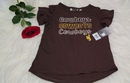 Colosseum Girls Shirt Size L Brown Short Sleeve - $23.75