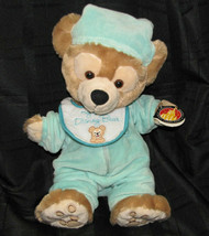 New My First Disney Bear Hidden Mickey P Js Baby Bib Pre Duffy Teddy Brown Plush - £72.01 GBP