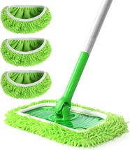 Reusable 100 Coral Fleece Mop Pads Compatible with Swiffer Sweeper Mop W... - $24.80