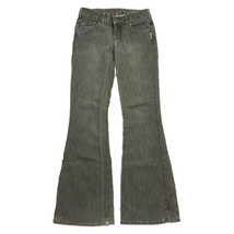 Vintage Silver Jeans Taupe Western Glove Works Frances Flare 29 Y2K - $19.79
