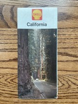 1963 Shell California State Highway Transportation Travel Road Map - £7.42 GBP