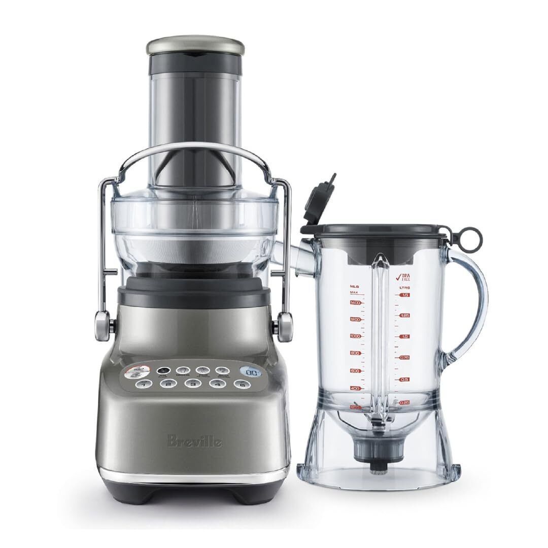 Breville BJB615SHY the 3X Bluicer Blender & Juicer in one, Smoked Hickory - £197.52 GBP