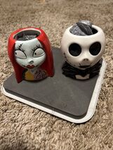 Jack Skellington and Sally Planter Set Nightmare Before Christmas - $14.85