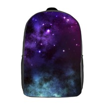 Mondxflaur Galaxy Backpacks for School Kids Adults Lightweight Bag 16.9in - £19.17 GBP