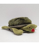 Folkmanis Puppet Baby Green Turtle Realistic Full Body Plush 8&quot; - $24.06 CAD