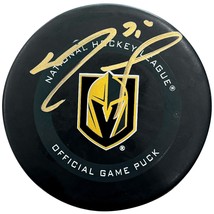 Ryan Reaves Autographed Vegas Golden Knights Official Game Hockey Puck S... - £63.35 GBP