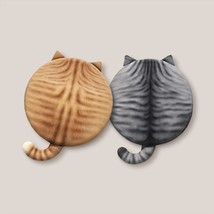 Cat Cushion Cartoon Cute mat Round chair cushion Bay window cushion Memory  - £125.59 GBP