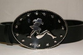 CowGirl Cow Girl Sexy Lady Belt Buckle - £12.08 GBP