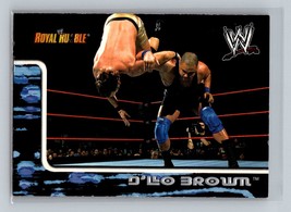 D&#39;Lo Brown #8 2002 Fleer WWE Royal Rumble - £1.59 GBP