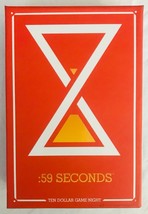 :59 Seconds World's Fastest Card Game 10 Dollar Game Night 2005 Lightly Used - $16.44