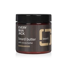 Every Man Jack Moisturizing Beard Butter Cocoa Butter Sandalwood 4 Oz., 2 Pack - £18.23 GBP