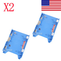 2Pcs 3.5&quot; To 2.5&quot; Ssd Hard Drive Caddy Adapter For Dell Optiplex 580 960... - $20.99