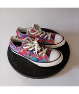 Converse All Star Youth Size 3 Multi-Colors Lace Up Low Top Sneakers #35... - $268.20 MXN
