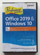 Professor Teaches Office 2019 &amp; Windows 10 - Sealed Retail Clamshell - £23.82 GBP