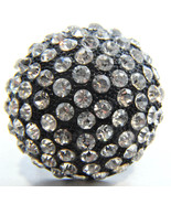 ARTHRITIS 1950s Rhinestone Sputnik Vintage Dome Cluster Ring Costume Art... - $54.16 CAD