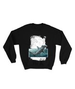 Hammerhead Shark : Gift Sweatshirt Maritime Vintage Map Sea Life Marine ... - $28.95