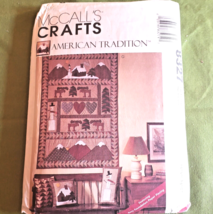 McCall&#39;s 8327 American Tradition Pillows Stockings Wall Hanging Paper Piecing FF - £5.91 GBP