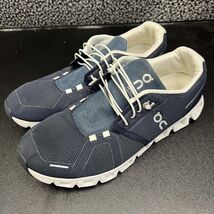 On Running Cloud 5 Swiss Engineering Sneakers Shoes Men M9.5 Navy 59.98916 - $65.44