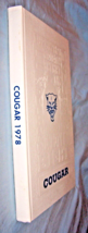1977-78 Cougar Yearbook- Buna HS-Buna, TX-Unsigned, Excellent Condition - £29.24 GBP