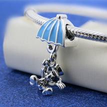 925 Sterling Silver Disney Jiminy Cricket Dangle Charm Bead - £13.99 GBP