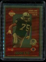 Vintage 1993 Collectors Edge F/X Window Football Card #25 Howie Long Raiders - £6.74 GBP