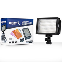 ULTIMAXX Professional Dimmable 160 LED Light Video Camera for Canon Niko... - £39.31 GBP