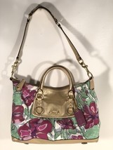 Coach Ashley Floreale Iris Multicolore Cartella Borsa a Tracolla Hobo Bo... - £96.90 GBP