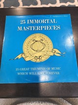 25 Immortal Masterpieces (Vinyl Record Album) - £8.02 GBP