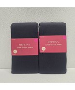 Merona Super Opaque Tights Womens Size 2X Set Of 2 Pair - New! - $23.23 CAD